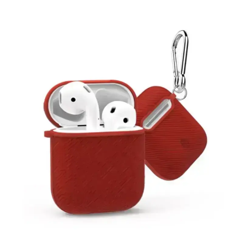 Чехол WIWU iShell 360° TPU Silicon Protect Case for Apple AirPods (Red)